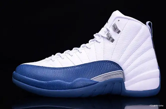 Jordan "French 12 130690-113 mens Retro Air Blue" 0514